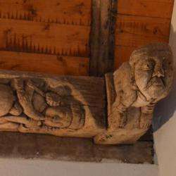 Sablières Sculptées Chapelle De Kerlenat