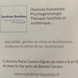 Sandrine Baudeau - Hypnothérapeute Paris