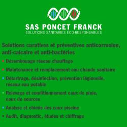 Sas Franck Poncet - Spécialiste En  Traitement De L'eau