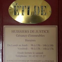 Scp Véronique Gaulin Et Inès Khelifi - Huissiers De Justice Paris