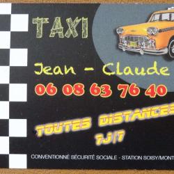 Taxi Jean Claude