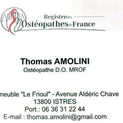 Thomas Amolini Osteopathe Do Mrof
