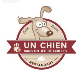 Un Chien Dans Un Jeu De Quilles