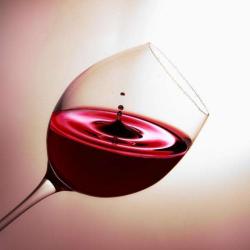 Verre De Vin Et Balle De Golf