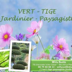 Vert Tige Jardinier Paysagiste