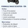 Formation Maxi scooter dans notre moto-école