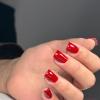 manucure soin des ongles rouge