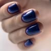 Manucure bleu