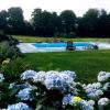 Piscine extérieure chauffée à l'eau saline (de mai à septembre)
