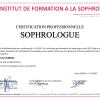 Diplôme Sophrologue Jean Codol Psychopraticien