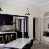 appartement standing verrière cuisine marbre design architecture aménagement applique cyril curto  Alès