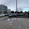 Espace extérieur vaste et gardé, prêt pour votre départ depuis Bordeaux-Mérignac.