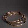 Bracelets Jonc Création artisanale en or Jaune 18k dans notre bijouterie à Strasbourg
