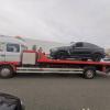 Remorquage d'un SUV sur plateau