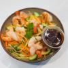 Salade gambas à la Thaï, Poissonnerie Traiteur de la Mer Le Club du Poisson à Neuilly sur Seine (92)