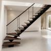 Fabrication d'escalier acier alu ino bois d'intérieur à Chalandray proche de Poitiers (86)