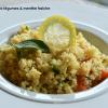 Taboulé aux légumes et menthe fraîche, restaurant 121 One to One, à Le Controis en Sologne, Loir et Cher (41), proche de Blois