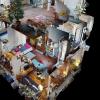 Maison de poupée crée à partir d'une visite virtuelle Matterport