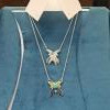 Collection "Papillon" en argent et émaux grand feu