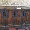 Coffre sauvé du pillage de l'abbaye.