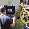 Inspection télévisée de vos canalisations avec une caméra métrique afin de localiser le défaut de fonctionnement: contrepente, objet bloqué, fissure....