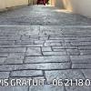 béton imprimé
