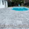 béton imprimé