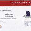 Raphaël Queïnnec, artisan d'art.
