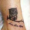 tatouage chouette 
tatouage cheville femme
tatouage oraison
tatoueur oraison