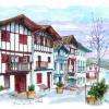 village qui inspire les artistes...