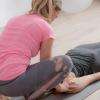 massage en fin de séance de relaxation