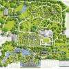 Plan des jardins