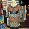 robe cuir et tissus africain 55 euros