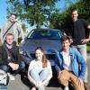 Amiens Auto et un groupe d'étudiants de l'IUT d'Amiens