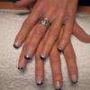 pose resine french noir deco argent