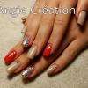 pose complète d'ongles en résine avec capsules