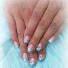 ongles en gel nail art à la main