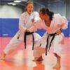 Lila Bui membre de l'équipe de France de Karaté et Jean-Luc BUI professeur à Annecy Dojo Karaté