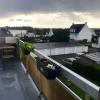 Balcon avec vue sur la rade de Lorient