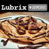 #lubrix : banane caramélisée au sucre belge Graeffe®, chocolat 65%, crème fouettée