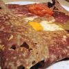 #HydroAlcoolix : jambon blanc, emmental français, œuf, tomates cuisinées à la cardamome, piment d’Espelette. Merci à nos assidus de l'hôpital Saint-Louis !