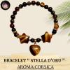 Le bracelet pour femme: Stella d'oru. Une création Aroma corsica pour les femmes qui veulent un bracelet de protection puissant et élégant à la fois.