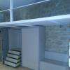 Armoire sur mesure avec banquette 1-2, c'est Art du Temps
