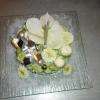 gâteau fleuri