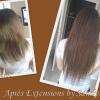 avant/après extensions de cheveux naturels