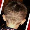 Coupe enfant avec dessin