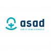 Le logo de l'ASAD, une création de l'agence de communication Mars Rouge à Mulhouse.