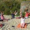Yoga à la plage