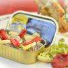 Rillettes de sardines, tomates et citrons, coulis de poivron doux  