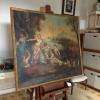 Restauration de tableau